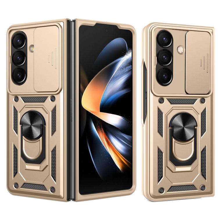 Sliding Camera Cover Design TPU+PC Phone Case, For Galaxy Z Fold8 Ultra 5G, For Samsung Galaxy Z Fold7, For Samsung Galaxy Z Fold6, For Samsung Galaxy Z Fold5