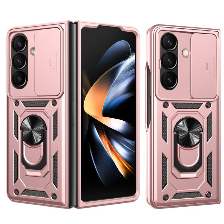 Sliding Camera Cover Design TPU+PC Phone Case, For Galaxy Z Fold8 Ultra 5G, For Samsung Galaxy Z Fold7, For Samsung Galaxy Z Fold6, For Samsung Galaxy Z Fold5