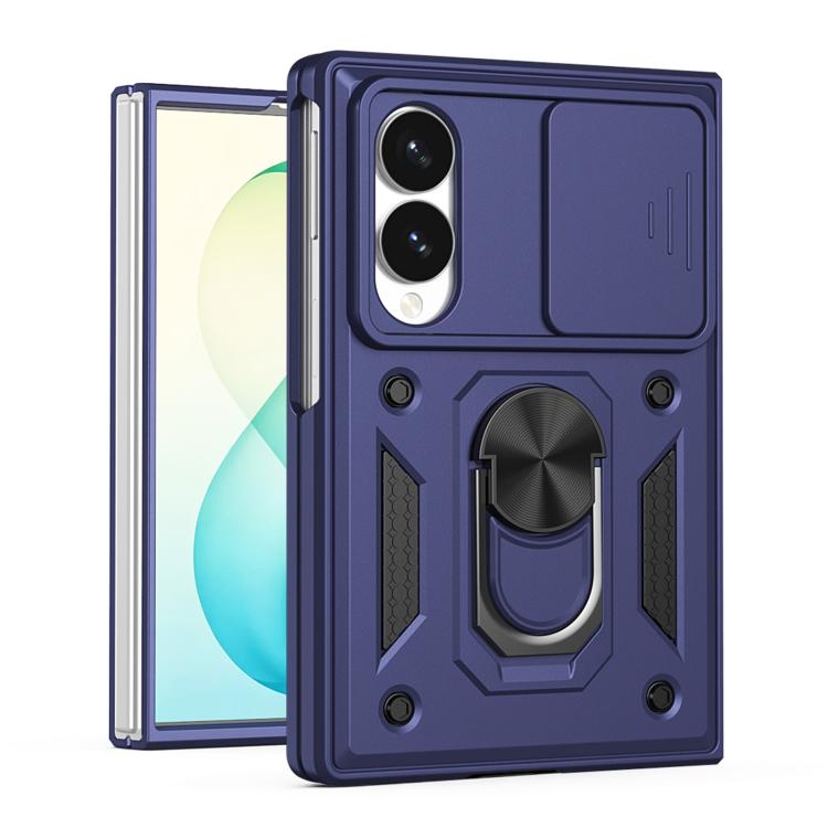Sliding Camera Cover Design TPU+PC Phone Case, For Galaxy Z Fold8 5G, For Galaxy Z Fold8 Ultra 5G, For Samsung Galaxy Z Fold7, For Samsung Galaxy Z Fold6, For Samsung Galaxy Z Fold5