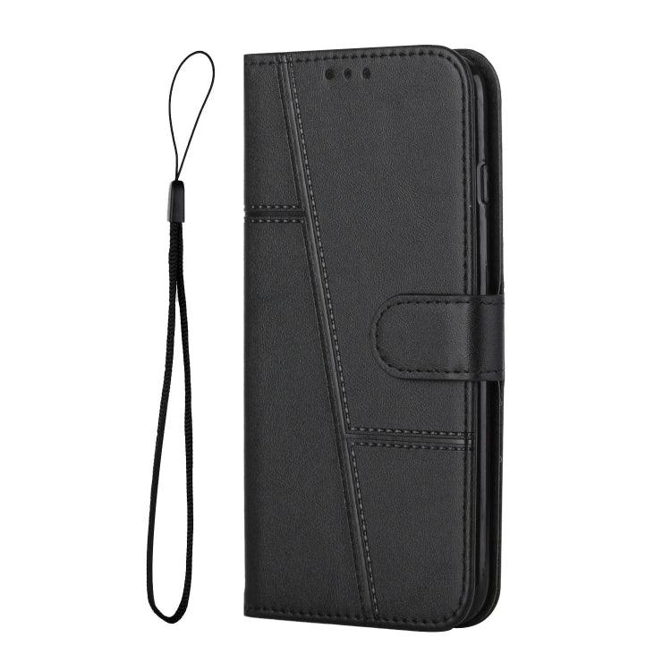 Stitching Calf Texture Buckle Leather Phone Case, For Realme 11 Pro/11 Pro+, For Realme C65 4G, For Realme 9i 5G/V20 5G/V30t/V30, For Realme C55