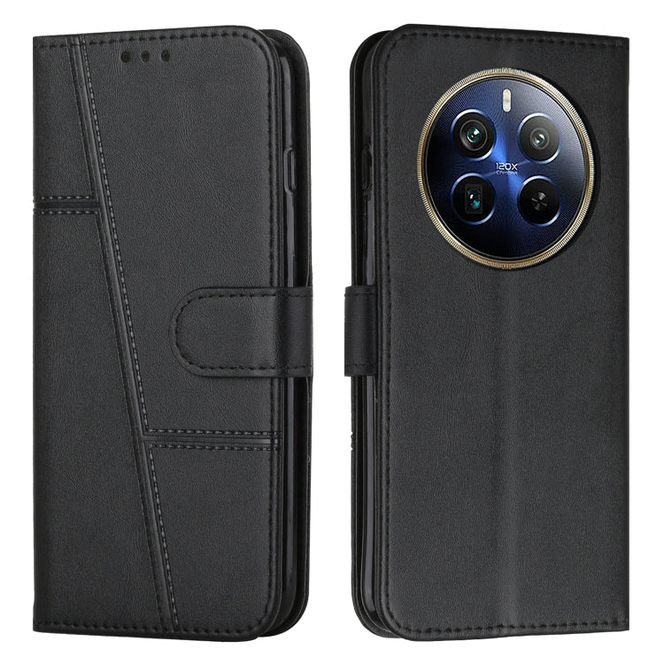 Stitching Calf Texture Buckle Leather Phone Case, For Realme 12, For Realme 12+, For Realme 12 Pro+, For Realme C67 4G Global, For Realme 11 4G, For Realme 11 5G, For Realme C53/Narzo N53, For Realme 11