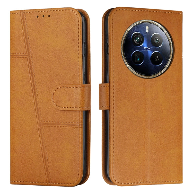 Stitching Calf Texture Buckle Leather Phone Case, For Realme 12, For Realme 12+, For Realme 12 Pro+, For Realme C67 4G Global, For Realme 11 4G, For Realme 11 5G, For Realme C53/Narzo N53, For Realme 11