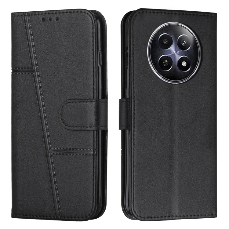 Stitching Calf Texture Buckle Leather Phone Case, For Realme 15 / 15 Pro, For Realme C71 4G, For Realme 14 / P3 5G / 14T 5G, For Realme 14 Pro+, For Realme 14 Pro, For Realme C75 / V60 Pro, For Realme C63, For Realme 12