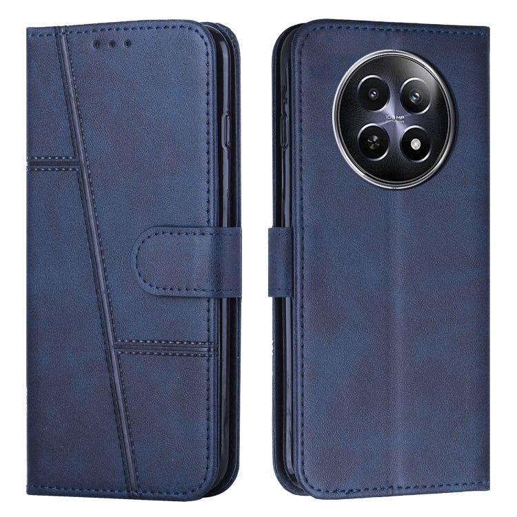 Stitching Calf Texture Buckle Leather Phone Case, For Realme 15 / 15 Pro, For Realme C71 4G, For Realme 14 / P3 5G / 14T 5G, For Realme 14 Pro+, For Realme 14 Pro, For Realme C75 / V60 Pro, For Realme C63, For Realme 12