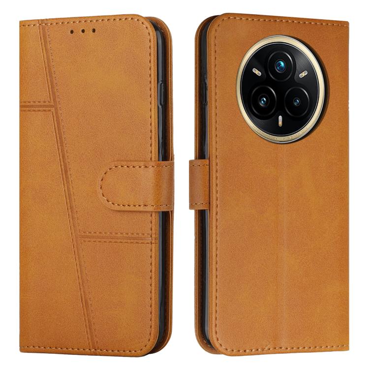 Stitching Calf Texture Buckle Leather Phone Case, For Realme 15 / 15 Pro, For Realme C71 4G, For Realme 14 / P3 5G / 14T 5G, For Realme 14 Pro+, For Realme 14 Pro, For Realme C75 / V60 Pro, For Realme C63, For Realme 12