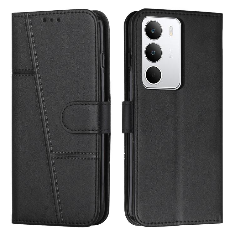 Stitching Calf Texture Buckle Leather Phone Case, For Realme 15 / 15 Pro, For Realme C71 4G, For Realme 14 / P3 5G / 14T 5G, For Realme 14 Pro+, For Realme 14 Pro, For Realme C75 / V60 Pro, For Realme C63, For Realme 12