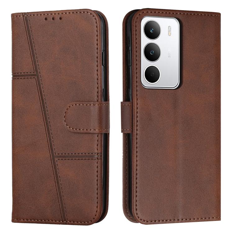 Stitching Calf Texture Buckle Leather Phone Case, For Realme 15 / 15 Pro, For Realme C71 4G, For Realme 14 / P3 5G / 14T 5G, For Realme 14 Pro+, For Realme 14 Pro, For Realme C75 / V60 Pro, For Realme C63, For Realme 12
