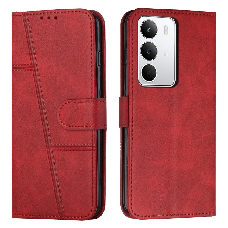 Stitching Calf Texture Buckle Leather Phone Case, For Realme 15 / 15 Pro, For Realme C71 4G, For Realme 14 / P3 5G / 14T 5G, For Realme 14 Pro+, For Realme 14 Pro, For Realme C75 / V60 Pro, For Realme C63, For Realme 12