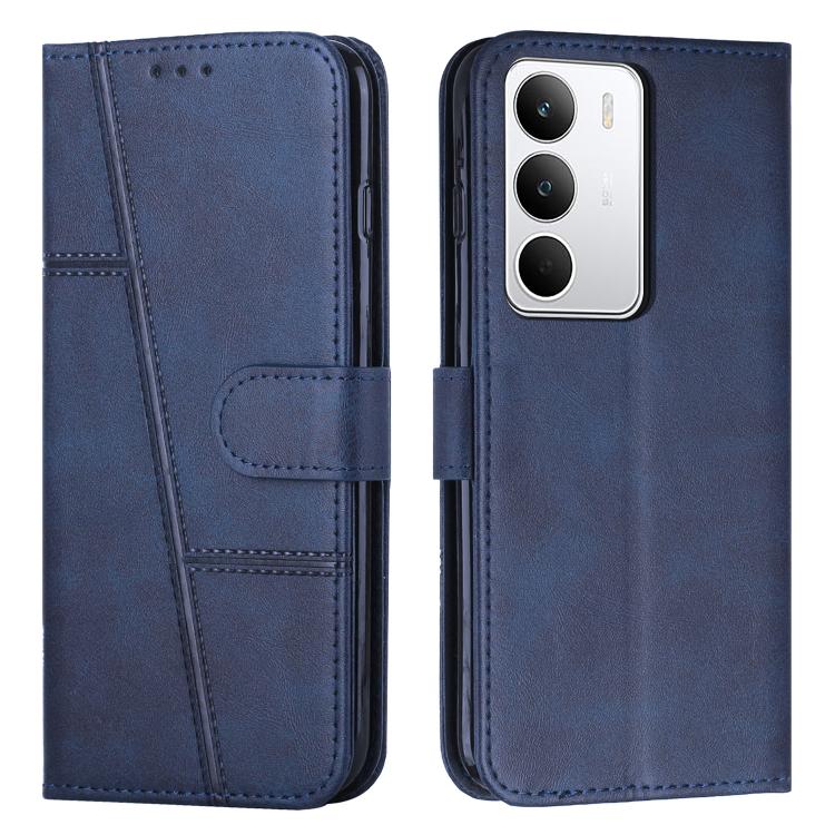 Stitching Calf Texture Buckle Leather Phone Case, For Realme 15 / 15 Pro, For Realme C71 4G, For Realme 14 / P3 5G / 14T 5G, For Realme 14 Pro+, For Realme 14 Pro, For Realme C75 / V60 Pro, For Realme C63, For Realme 12