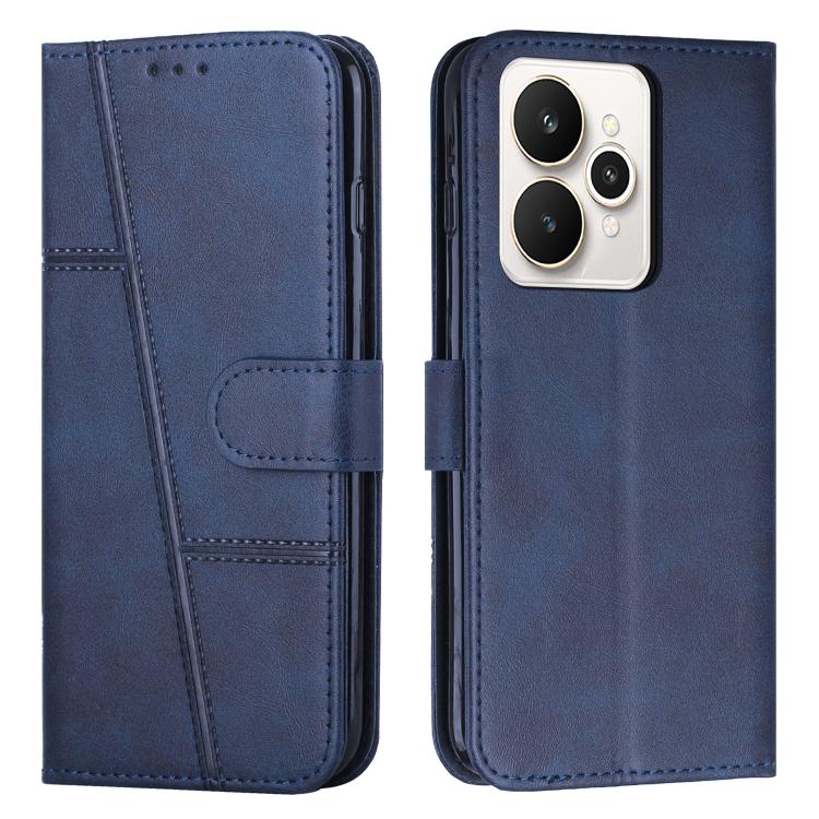 Stitching Calf Texture Buckle Leather Phone Case, For Realme P4 Power 5G, For Realme 16 5G, For Realme 16 Pro+ 5G, For Realme 16 Pro 5G, For Realme C85 5G / 15x 5G India, For Realme C85 Pro 4G, For Realme 15T 5G, For Realme Narzo 80 Lite 4G