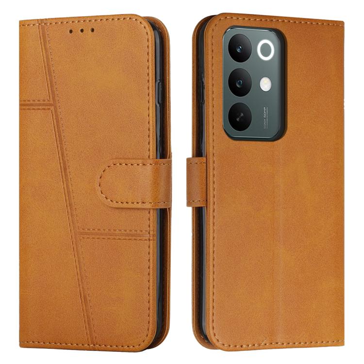 Stitching Calf Texture Buckle Leather Phone Case, For Realme P4 Power 5G, For Realme 16 5G, For Realme 16 Pro+ 5G, For Realme 16 Pro 5G, For Realme C85 5G / 15x 5G India, For Realme C85 Pro 4G, For Realme 15T 5G, For Realme Narzo 80 Lite 4G