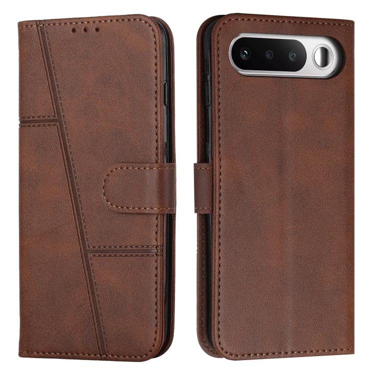 Stitching Calf Texture Buckle Leather Phone Case, For Realme 16T 5G, For Realme P4 Power 5G, For Realme 16 5G, For Realme 16 Pro+ 5G, For Realme 16 Pro 5G, For Realme C85 5G / 15x 5G India, For Realme C85 Pro 4G, For Realme 15T 5G