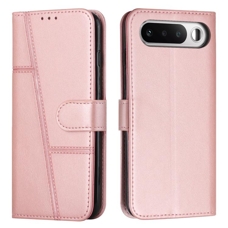 Stitching Calf Texture Buckle Leather Phone Case, For Realme P4 Power 5G, For Realme 16 5G, For Realme 16 Pro+ 5G, For Realme 16 Pro 5G, For Realme C85 5G / 15x 5G India, For Realme C85 Pro 4G, For Realme 15T 5G, For Realme Narzo 80 Lite 4G