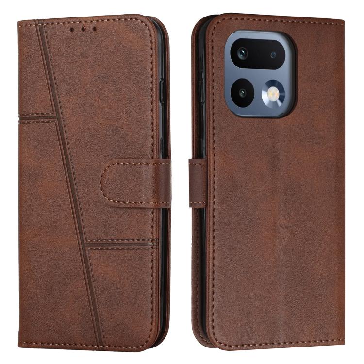 Stitching Calf Texture Buckle Leather Phone Case, For Realme P4 Power 5G, For Realme 16 5G, For Realme 16 Pro+ 5G, For Realme 16 Pro 5G, For Realme C85 5G / 15x 5G India, For Realme C85 Pro 4G, For Realme 15T 5G, For Realme Narzo 80 Lite 4G