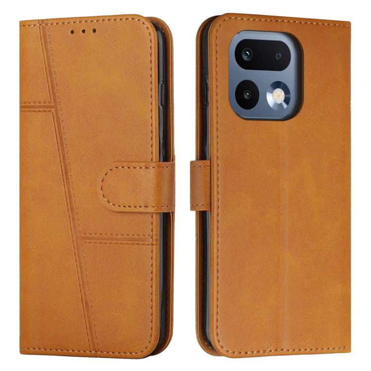 Stitching Calf Texture Buckle Leather Phone Case, For Realme 16T 5G, For Realme P4 Power 5G, For Realme 16 5G, For Realme 16 Pro+ 5G, For Realme 16 Pro 5G, For Realme C85 5G / 15x 5G India, For Realme C85 Pro 4G, For Realme 15T 5G