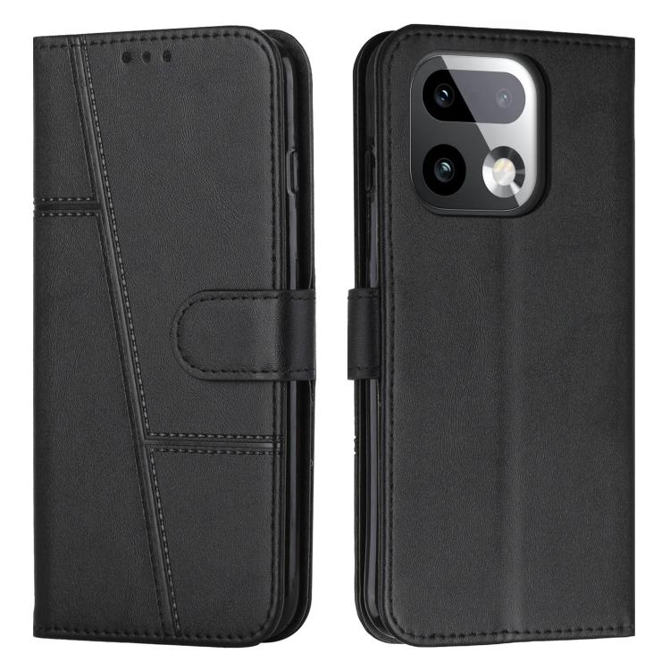 Stitching Calf Texture Buckle Leather Phone Case, For Realme P4 Power 5G, For Realme 16 5G, For Realme 16 Pro+ 5G, For Realme 16 Pro 5G, For Realme C85 5G / 15x 5G India, For Realme C85 Pro 4G, For Realme 15T 5G, For Realme Narzo 80 Lite 4G