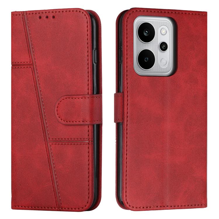 Stitching Calf Texture Buckle Leather Phone Case, For Realme 16T 5G, For Realme P4 Power 5G, For Realme 16 5G, For Realme 16 Pro+ 5G, For Realme 16 Pro 5G, For Realme C85 5G / 15x 5G India, For Realme C85 Pro 4G, For Realme 15T 5G