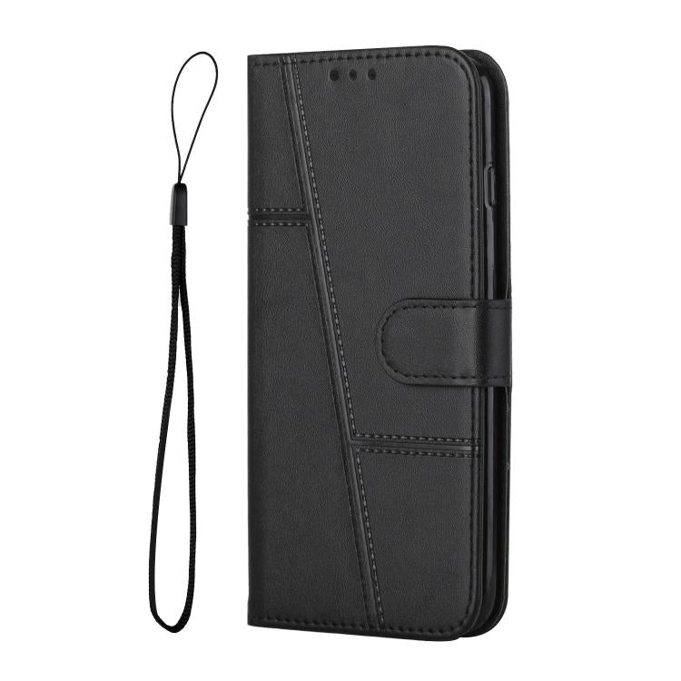 Stitching Calf Texture Buckle Leather Phone Case, For Realme 16T 5G, For Realme P4 Power 5G, For Realme 16 5G, For Realme 16 Pro+ 5G, For Realme 16 Pro 5G, For Realme C85 5G / 15x 5G India, For Realme C85 Pro 4G, For Realme 15T 5G