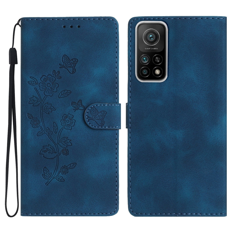 Flower Butterfly Embossing Pattern Leather Phone Case, For Xiaomi Redmi Note 9 5G / Note 9T, For Xiaomi Mi 10T Lite 5G, For Xiaomi Mi 10T 5G / 10T Pro 5G, For Xiaomi Redmi 9A, For Xiaomi Redmi 9, For Xiaomi Redmi 9C, For Xiaomi Redmi Note 8T