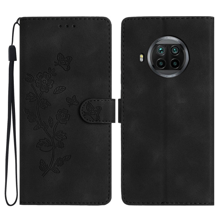 Flower Butterfly Embossing Pattern Leather Phone Case, For Xiaomi Redmi Note 9 5G / Note 9T, For Xiaomi Mi 10T Lite 5G, For Xiaomi Mi 10T 5G / 10T Pro 5G, For Xiaomi Redmi 9A, For Xiaomi Redmi 9, For Xiaomi Redmi 9C, For Xiaomi Redmi Note 8T