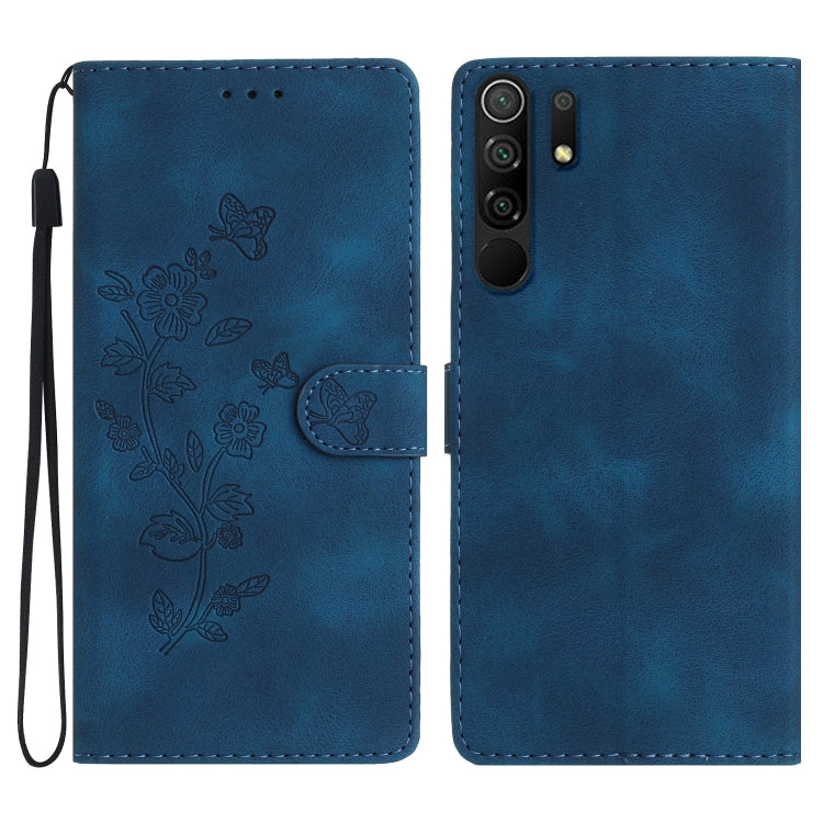 Flower Butterfly Embossing Pattern Leather Phone Case, For Xiaomi Redmi 10, For Xiaomi Mi 11 Lite, For Xiaomi Mi 11 Ultra, For Xiaomi Mi 11 Pro, For Xiaomi Redmi Note 10 5G, For Xiaomi Redmi 9A, For Xiaomi Redmi 9, For Xiaomi Redmi 9C