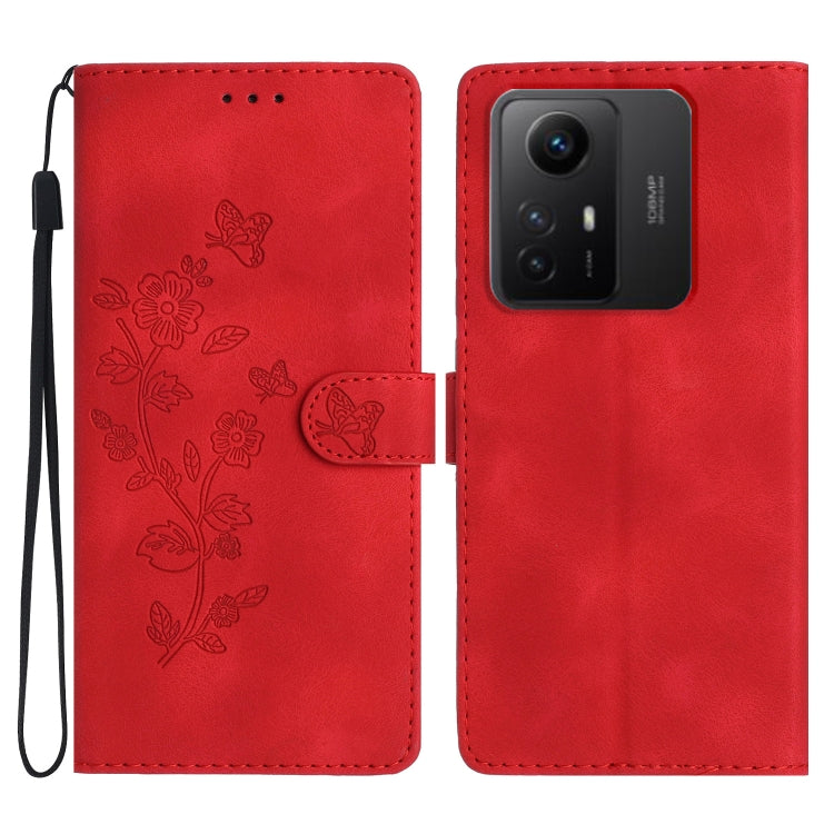 Flower Butterfly Embossing Pattern Leather Phone Case, For Xiaomi Redmi 13C 4G, For Xiaomi Redmi Note 12S, For Xiaomi Redmi Note 12 Pro 5G, For Xiaomi 13T, For Xiaomi Redmi Note 12 5G, For Xiaomi 13 Pro, For Xiaomi 13, For Xiaomi 12T / 12T Pro