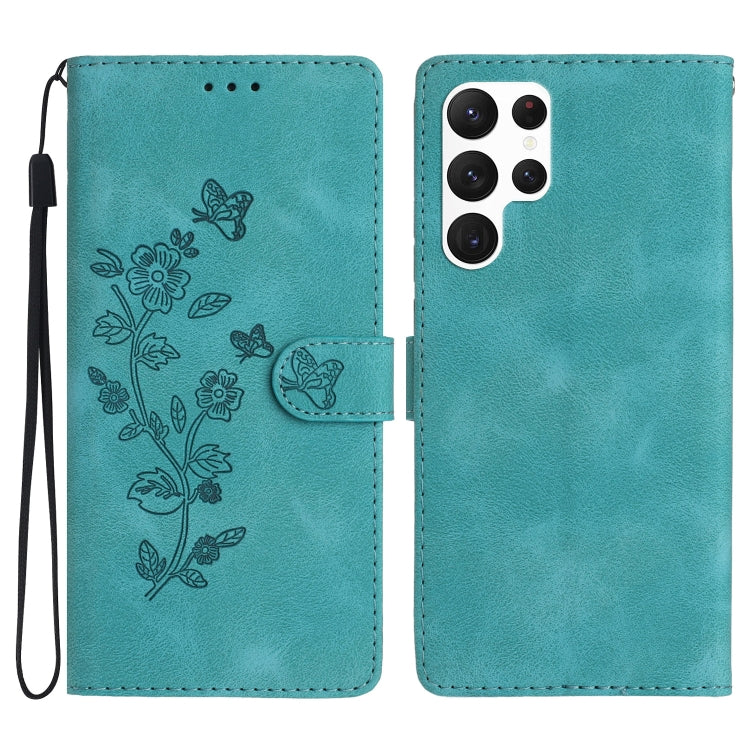 Flower Butterfly Embossing Pattern Leather Phone Case, For Samsung Galaxy S23 FE 5G, For Samsung Galaxy S24 5G, For Samsung Galaxy A05s, For Samsung Galaxy A34 5G, For Samsung Galaxy A54 5G, For Samsung Galaxy A23e / A23s, For Samsung Galaxy A04e      ...