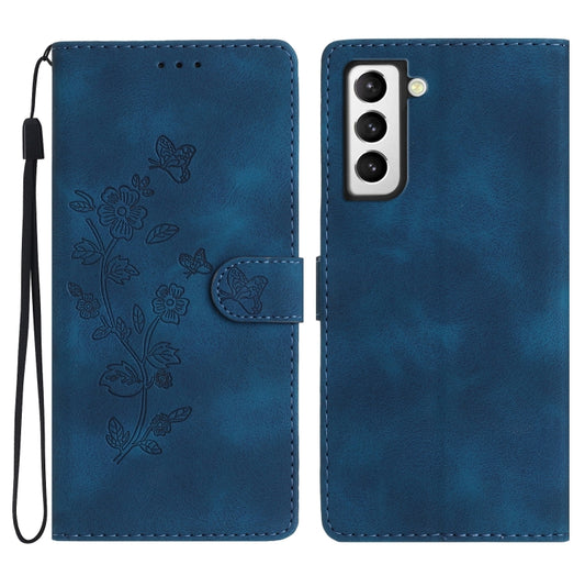 Flower Butterfly Embossing Pattern Leather Phone Case, For Samsung Galaxy S22 5G, For Samsung Galaxy A13 5G, For Samsung Galaxy M32, For Samsung Galaxy A41, For Samsung Galaxy A22 4G, For Samsung Galaxy A22 5G, For Samsung Galaxy S21 FE 5G             ...