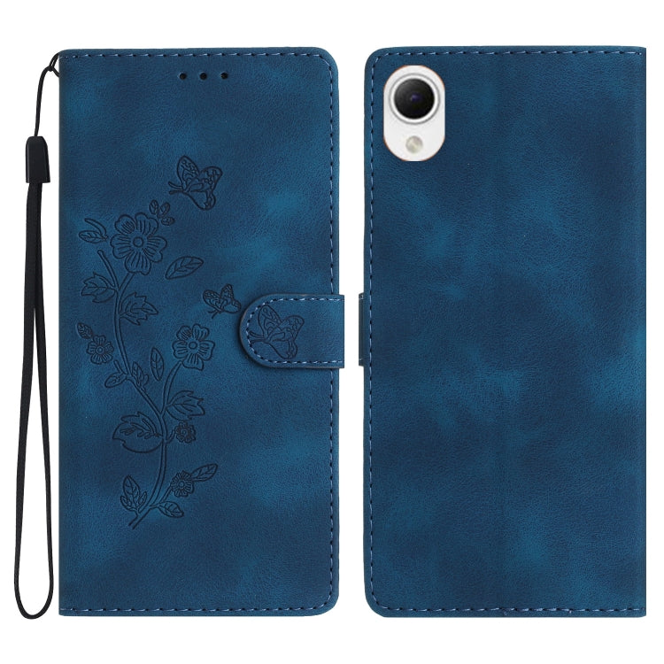 Flower Butterfly Embossing Pattern Leather Phone Case, For Samsung Galaxy S23 FE 5G, For Samsung Galaxy S24 5G, For Samsung Galaxy A05s, For Samsung Galaxy A34 5G, For Samsung Galaxy A54 5G, For Samsung Galaxy A23e / A23s, For Samsung Galaxy A04e      ...