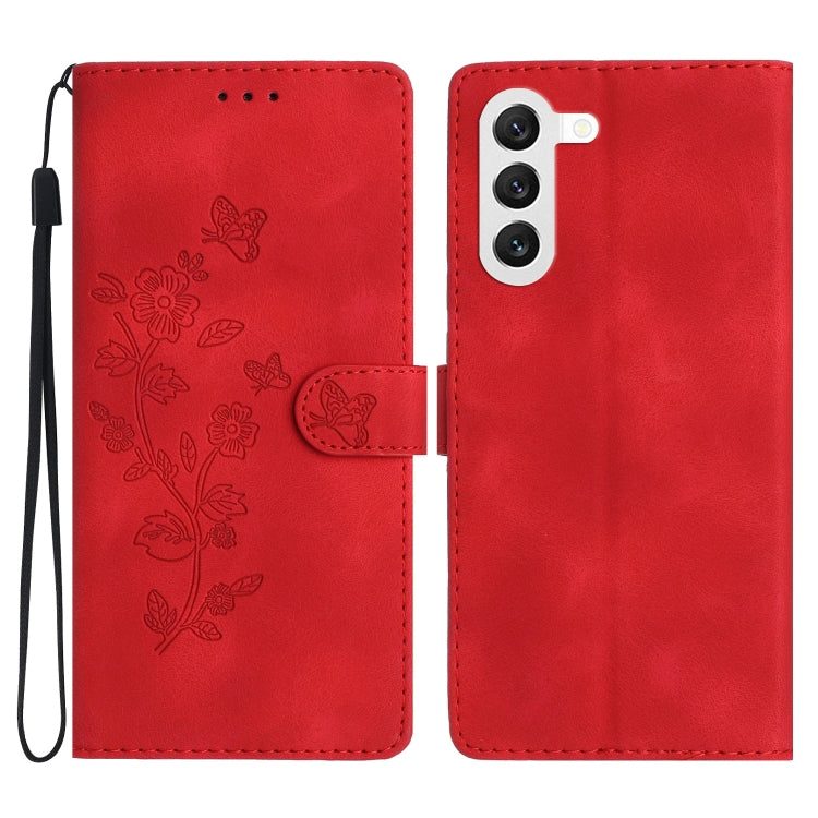 Flower Butterfly Embossing Pattern Leather Phone Case, For Samsung Galaxy S23 FE 5G, For Samsung Galaxy S24 5G, For Samsung Galaxy A05s, For Samsung Galaxy A34 5G, For Samsung Galaxy A54 5G, For Samsung Galaxy A23e / A23s, For Samsung Galaxy A04e      ...