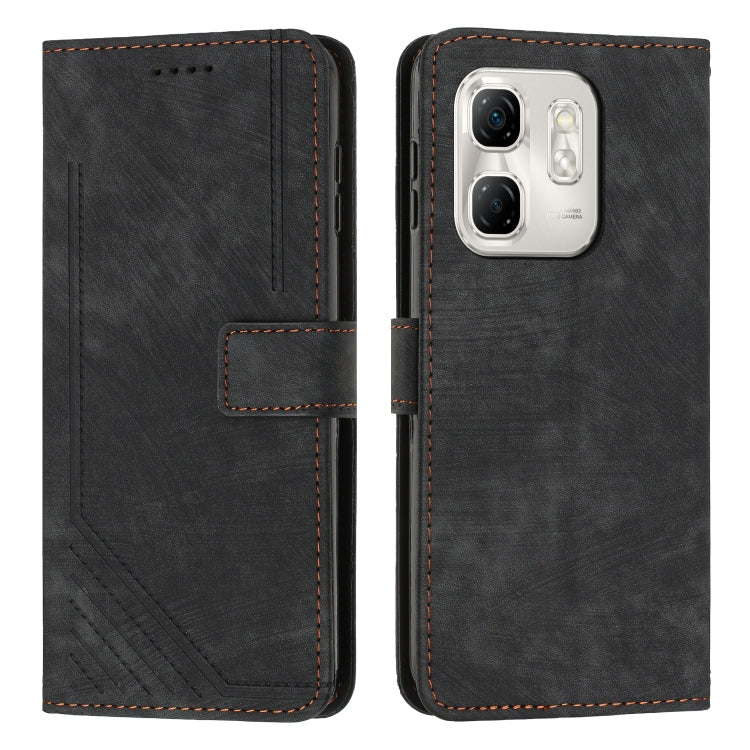 Skin Feel Stripe Pattern Leather Phone Case with Lanyard, For Infinix Smart 10 4G, For Infinix GT 30 Pro, For Infinix Note 50s, For Infinix Note 50x, For Infinix Note 50 Pro+, For Infinix Note 50 4G / 50 Pro 4G, For Infinix Hot 50 Pro 4G               ...