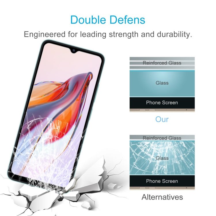 0.26mm 9H 2.5D Tempered Glass Film, For Xiaomi Redmi 12C / Xiaomi Poco C55 (1 PC)