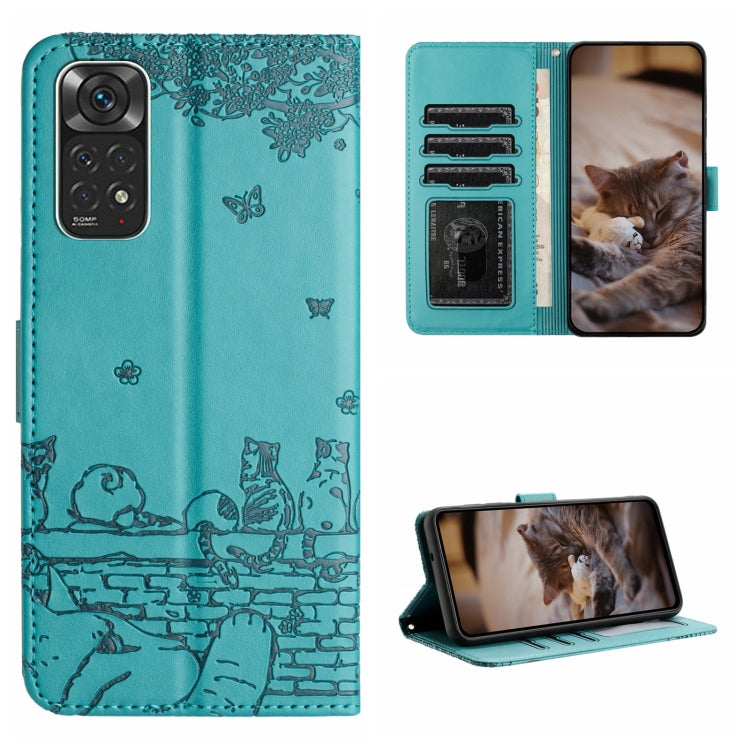 Cat Embossing Pattern Leather Phone Case with Lanyard, For Xiaomi Poco F5 Pro, For Xiaomi Redmi Note 12 4G Global, For Xiaomi Redmi Note 12 Pro Speed, For Xiaomi Redmi Note 12 5G India / POCO X5, For Xiaomi Redmi 12C / 11A                              ...