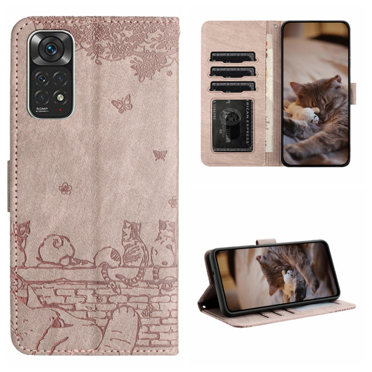 Cat Embossing Pattern Leather Phone Case with Lanyard, For Xiaomi Poco F5 Pro, For Xiaomi Redmi Note 12 4G Global, For Xiaomi Redmi Note 12 Pro Speed, For Xiaomi Redmi Note 12 5G India / POCO X5, For Xiaomi Redmi 12C / 11A                              ...