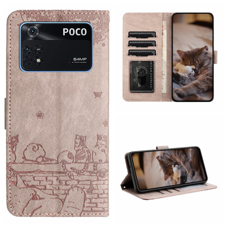 Cat Embossing Pattern Leather Phone Case with Lanyard, For Xiaomi Poco F5 Pro, For Xiaomi Redmi Note 12 4G Global, For Xiaomi Redmi Note 12 Pro Speed, For Xiaomi Redmi Note 12 5G India / POCO X5, For Xiaomi Redmi 12C / 11A                              ...