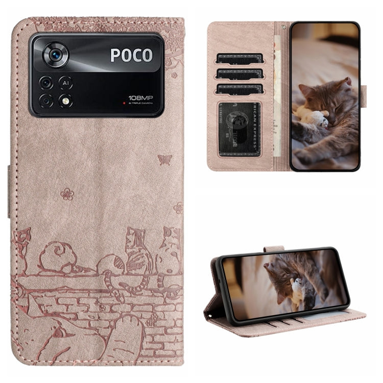 Cat Embossing Pattern Leather Phone Case with Lanyard, For Xiaomi Poco F5 Pro, For Xiaomi Redmi Note 12 4G Global, For Xiaomi Redmi Note 12 Pro Speed, For Xiaomi Redmi Note 12 5G India / POCO X5, For Xiaomi Redmi 12C / 11A                              ...