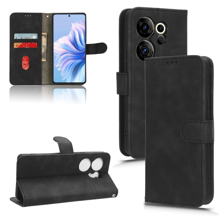 Skin Feel Magnetic Flip Leather Phone Case, For Tecno Pop 8, For Tecno Pova 5 Pro, For Tecno Pova Neo 3, For Tecno Pova 5, For Tecno Camon 20 Premier