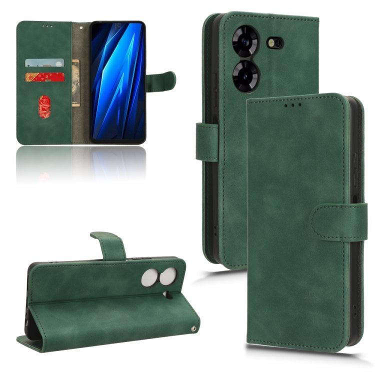 Skin Feel Magnetic Flip Leather Phone Case, For Tecno Pop 8, For Tecno Pova 5 Pro, For Tecno Pova Neo 3, For Tecno Pova 5, For Tecno Camon 20 Premier