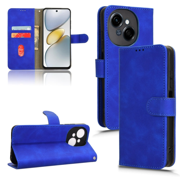 Skin Feel Magnetic Flip Leather Phone Case, For Tecno Spark 40 4G, For Tecno Pova 7 Ultra 5G, For Tecno Spark Go 2 4G, For Tecno Pova Curve 5G, For Tecno Camon 40 Premier, For Tecno Camon 40, For Tecno Spark 30 Pro 4G, For Tecno Spark Go 2025 / Spark G...