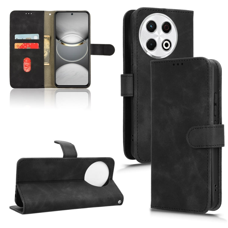 Skin Feel Magnetic Flip Leather Phone Case, For Tecno Spark 40 4G, For Tecno Pova 7 Ultra 5G, For Tecno Spark Go 2 4G, For Tecno Pova Curve 5G, For Tecno Camon 40 Premier, For Tecno Camon 40, For Tecno Spark 30 Pro 4G, For Tecno Spark Go 2025 / Spark G...