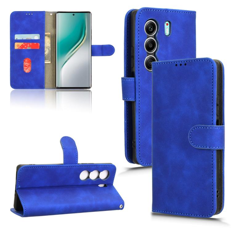 Skin Feel Magnetic Flip Leather Phone Case, For Tecno Spark 40 4G, For Tecno Pova 7 Ultra 5G, For Tecno Spark Go 2 4G, For Tecno Pova Curve 5G, For Tecno Camon 40 Premier, For Tecno Camon 40, For Tecno Spark 30 Pro 4G, For Tecno Spark Go 2025 / Spark G...