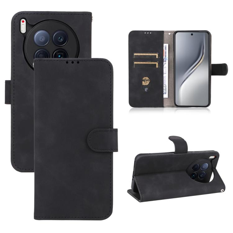 Skin Feel Magnetic Flip Leather Phone Case, For Tecno Spark 40 4G, For Tecno Pova 7 Ultra 5G, For Tecno Spark Go 2 4G, For Tecno Pova Curve 5G, For Tecno Camon 40 Premier, For Tecno Camon 40, For Tecno Spark 30 Pro 4G, For Tecno Spark Go 2025 / Spark G...