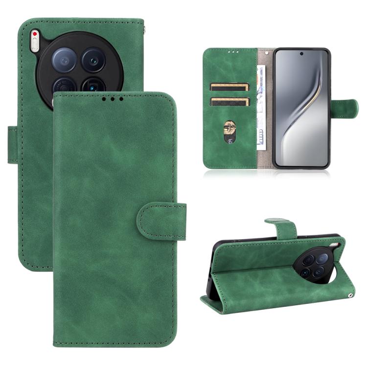 Skin Feel Magnetic Flip Leather Phone Case, For Tecno Spark 40 4G, For Tecno Pova 7 Ultra 5G, For Tecno Spark Go 2 4G, For Tecno Pova Curve 5G, For Tecno Camon 40 Premier, For Tecno Camon 40, For Tecno Spark 30 Pro 4G, For Tecno Spark Go 2025 / Spark G...