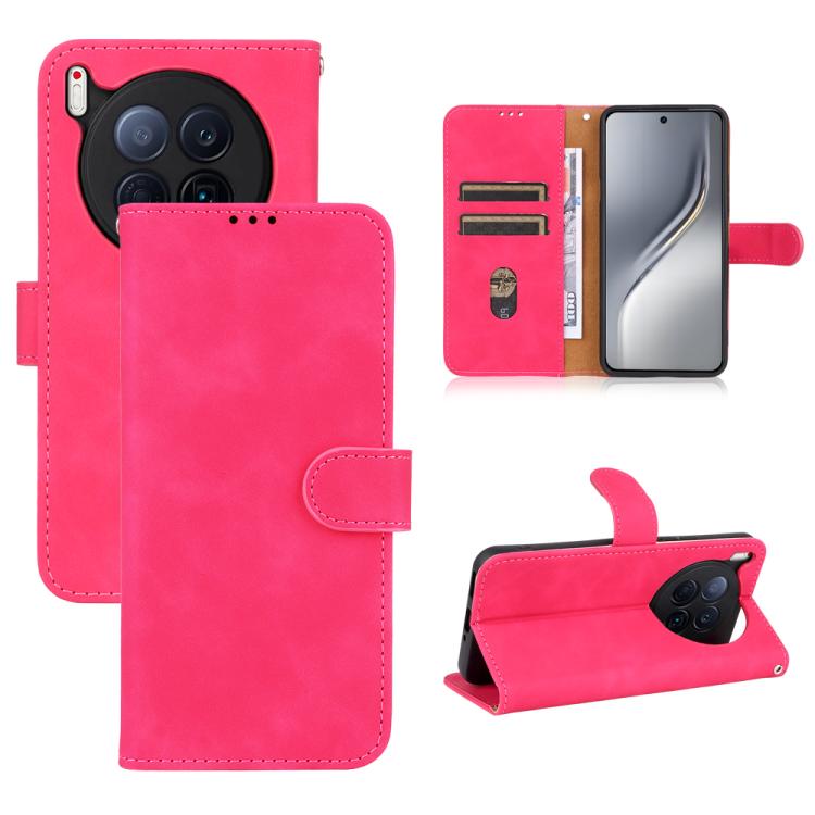 Skin Feel Magnetic Flip Leather Phone Case, For Tecno Spark 40 4G, For Tecno Pova 7 Ultra 5G, For Tecno Spark Go 2 4G, For Tecno Pova Curve 5G, For Tecno Camon 40 Premier, For Tecno Camon 40, For Tecno Spark 30 Pro 4G, For Tecno Spark Go 2025 / Spark G...