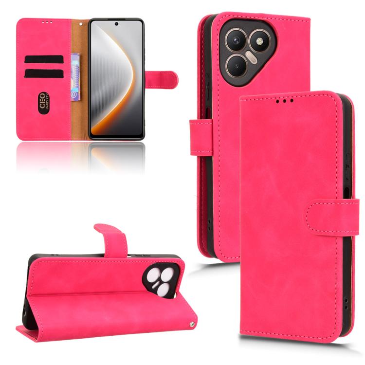 Skin Feel Magnetic Flip Leather Phone Case, For Tecno Pova Curve 2 5G, For Tecno Camon 50 Pro 4G, For Tecno Camon 50 4G, For Tenco Spark Go 3, For Tecno Spark Slim 5G, For Tecno Pova 7 Pro 5G, For Tecno Pova 7 5G, For Tecno Spark 40 Pro+               ...