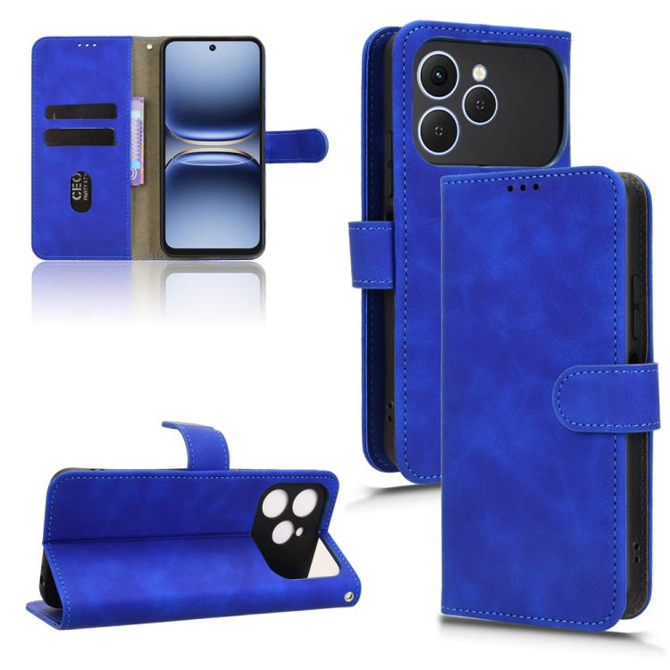 Skin Feel Magnetic Flip Leather Phone Case, For Tecno Spark 40 4G, For Tecno Pova 7 Ultra 5G, For Tecno Spark Go 2 4G, For Tecno Pova Curve 5G, For Tecno Camon 40 Premier, For Tecno Camon 40, For Tecno Spark 30 Pro 4G, For Tecno Spark Go 2025 / Spark G...