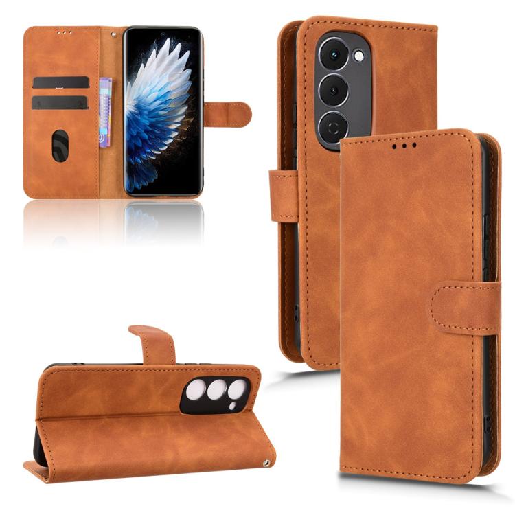 Skin Feel Magnetic Flip Leather Phone Case, For Tecno Pova Curve 2 5G, For Tecno Camon 50 Pro 4G, For Tecno Camon 50 4G, For Tenco Spark Go 3, For Tecno Spark Slim 5G, For Tecno Pova 7 Pro 5G, For Tecno Pova 7 5G, For Tecno Spark 40 Pro+               ...