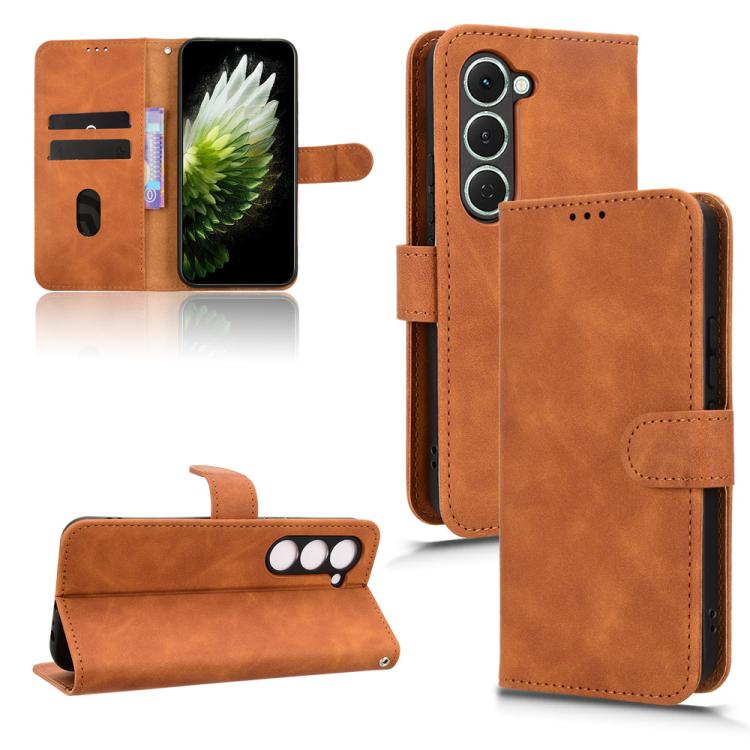 Skin Feel Magnetic Flip Leather Phone Case, For Tecno Pova Curve 2 5G, For Tecno Camon 50 Pro 4G, For Tecno Camon 50 4G, For Tenco Spark Go 3, For Tecno Spark Slim 5G, For Tecno Pova 7 Pro 5G, For Tecno Pova 7 5G, For Tecno Spark 40 Pro+               ...