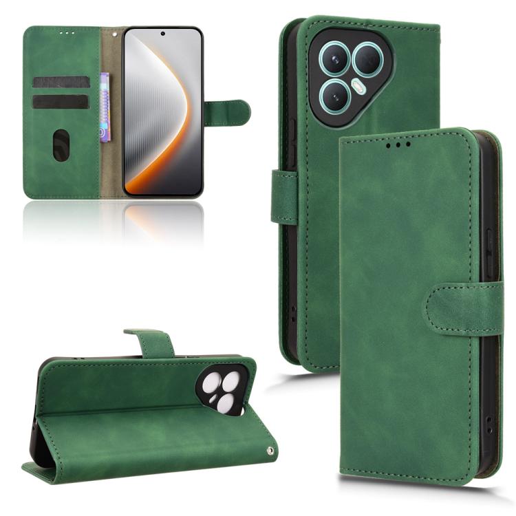 Skin Feel Magnetic Flip Leather Phone Case, For Tecno Spark 40 4G, For Tecno Pova 7 Ultra 5G, For Tecno Spark Go 2 4G, For Tecno Pova Curve 5G, For Tecno Camon 40 Premier, For Tecno Camon 40, For Tecno Spark 30 Pro 4G, For Tecno Spark Go 2025 / Spark G...