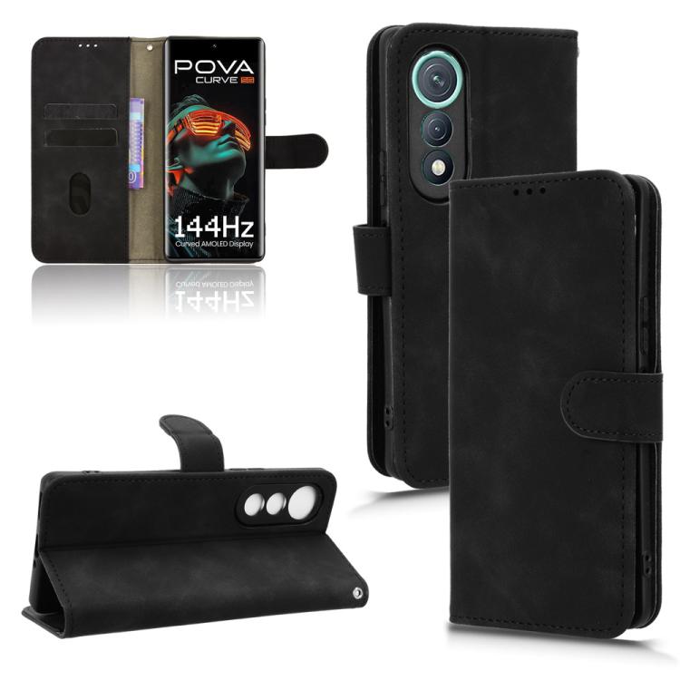Skin Feel Magnetic Flip Leather Phone Case, For Tecno Spark 40 4G, For Tecno Pova 7 Ultra 5G, For Tecno Spark Go 2 4G, For Tecno Pova Curve 5G, For Tecno Camon 40 Premier, For Tecno Camon 40, For Tecno Spark 30 Pro 4G, For Tecno Spark Go 2025 / Spark G...
